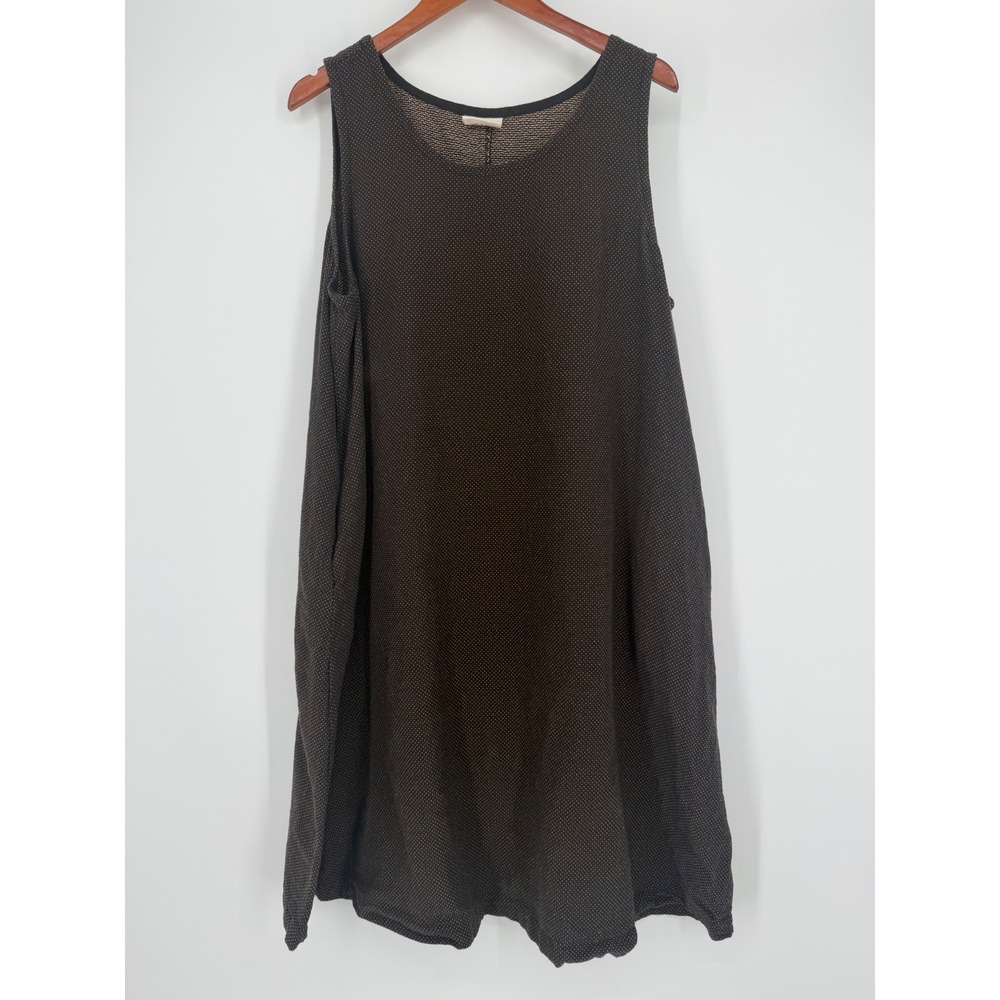 Conscious Clothing Womens Dress XXL Minimalist Lagenlook Sustainable Oversized